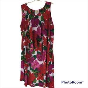 Peace Love Cake Hawaiian Hi Low Top Sz S NWT